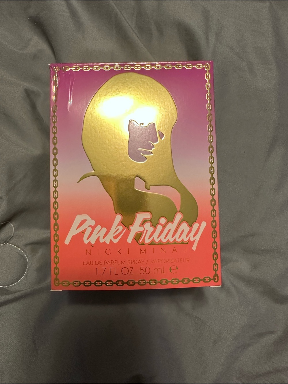 Nicki Minaj Pink Friday Perfume Box - Pink & Gold